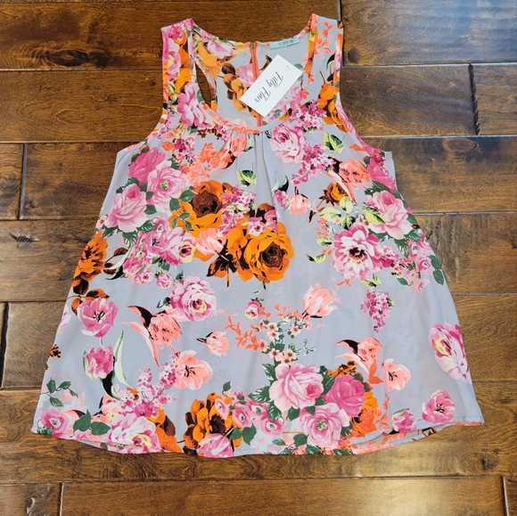 NWT P.S.Kate Tank Top Size M - Picture 1 of 6